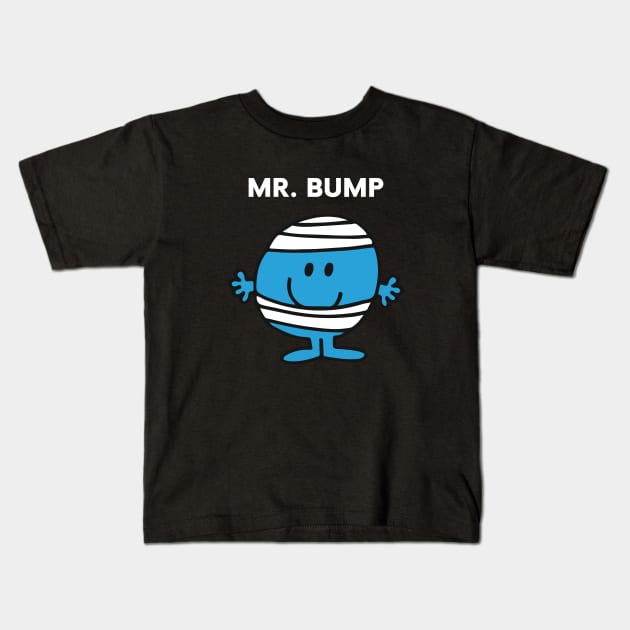 MR. BUMP Kids T-Shirt by reedae
